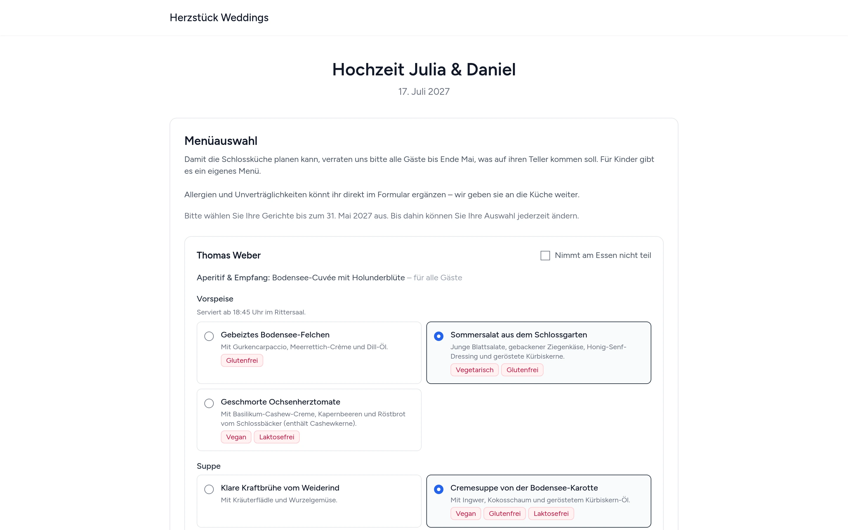 Vier Links. Null Logins.